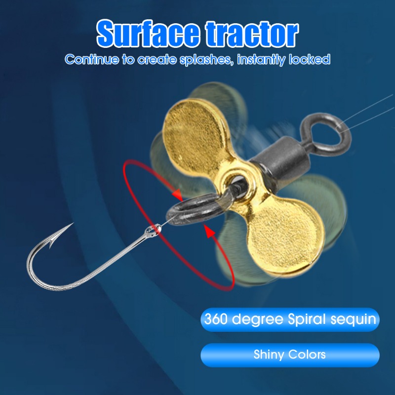 Plug Casting Fishing Propeller - Fishing Lure Blade Bait 评论和价格