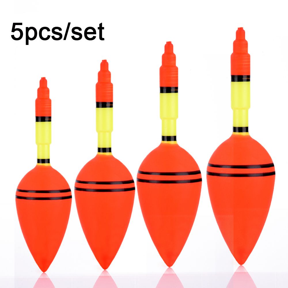 5pcs/set Plastic Fishing Float - Fishing Lure Topwater 评论和价格