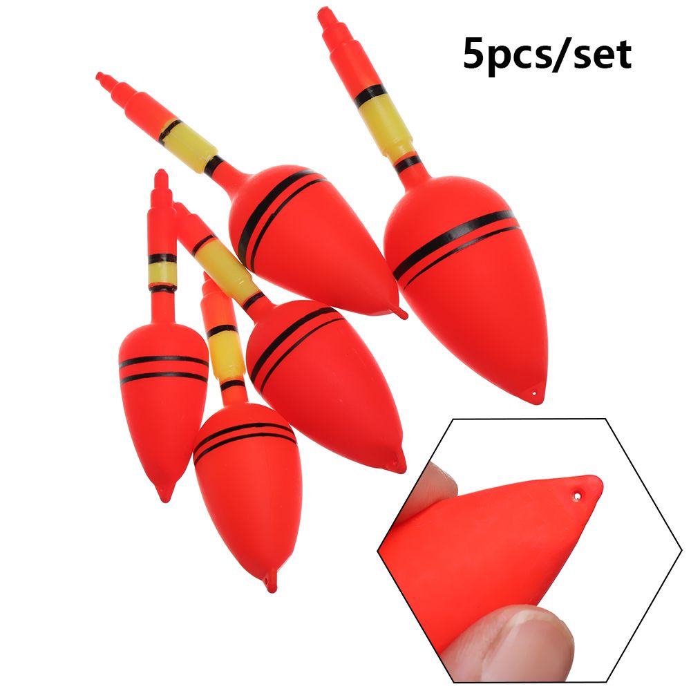5pcs/set Plastic Fishing Float - Fishing Lure Topwater 评论和价格