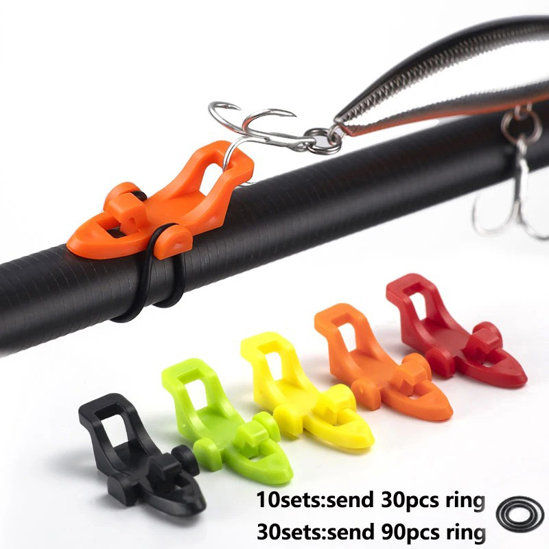 1-10pcs Fishing Rod Pole Hook  - Fishing Lure Accessories 评论和价格
