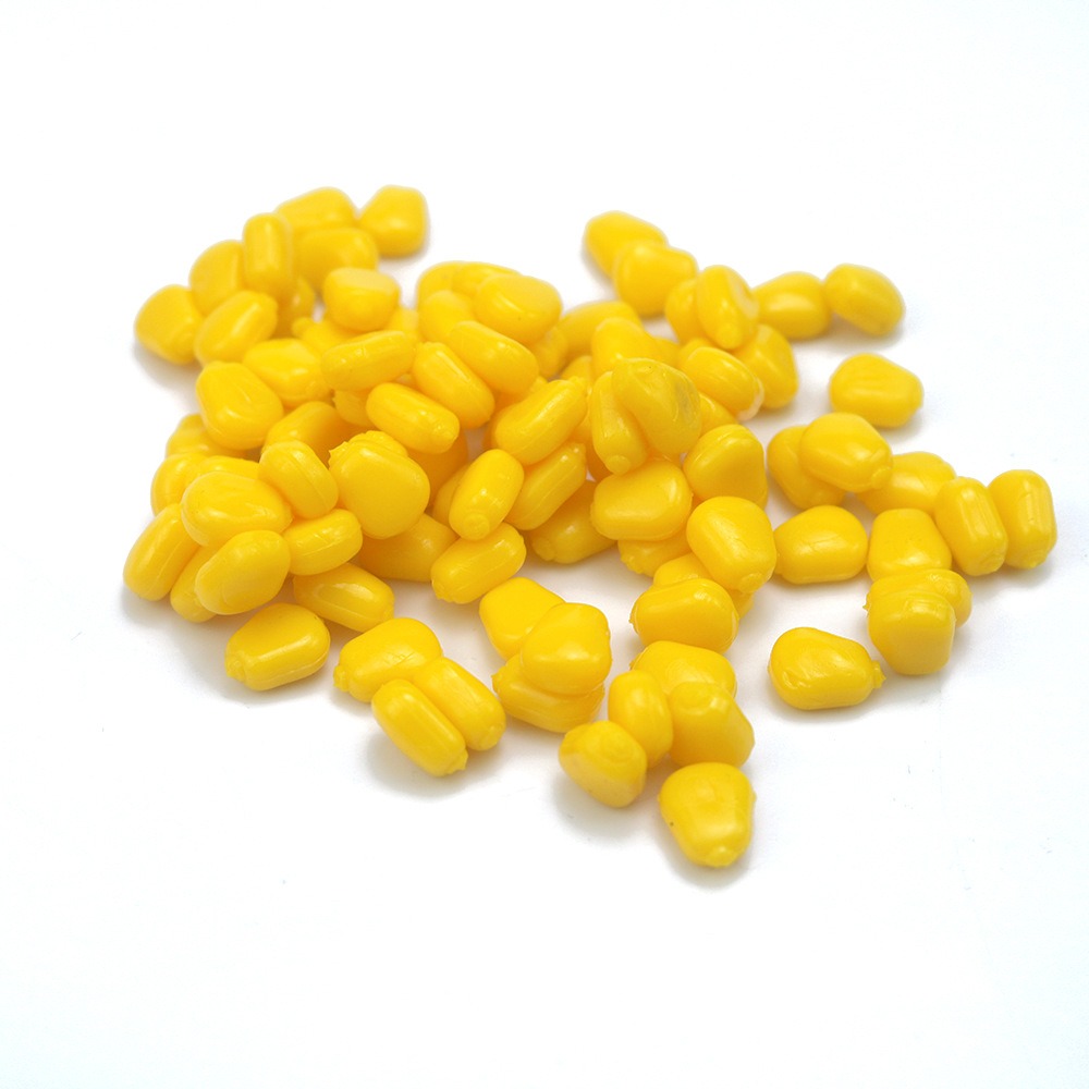 100pcs Silicone Corn Smell Sof - Fishing Lure Topwater 评论和价格