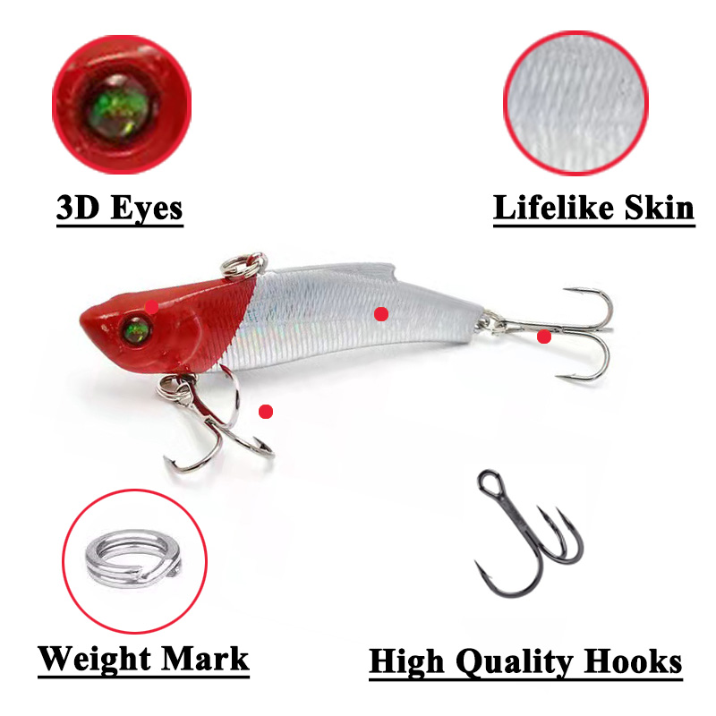 Fuheno 1 Pcs 7.5cm 18g Fishing - Fishing Lure Swimbait 评论和价格