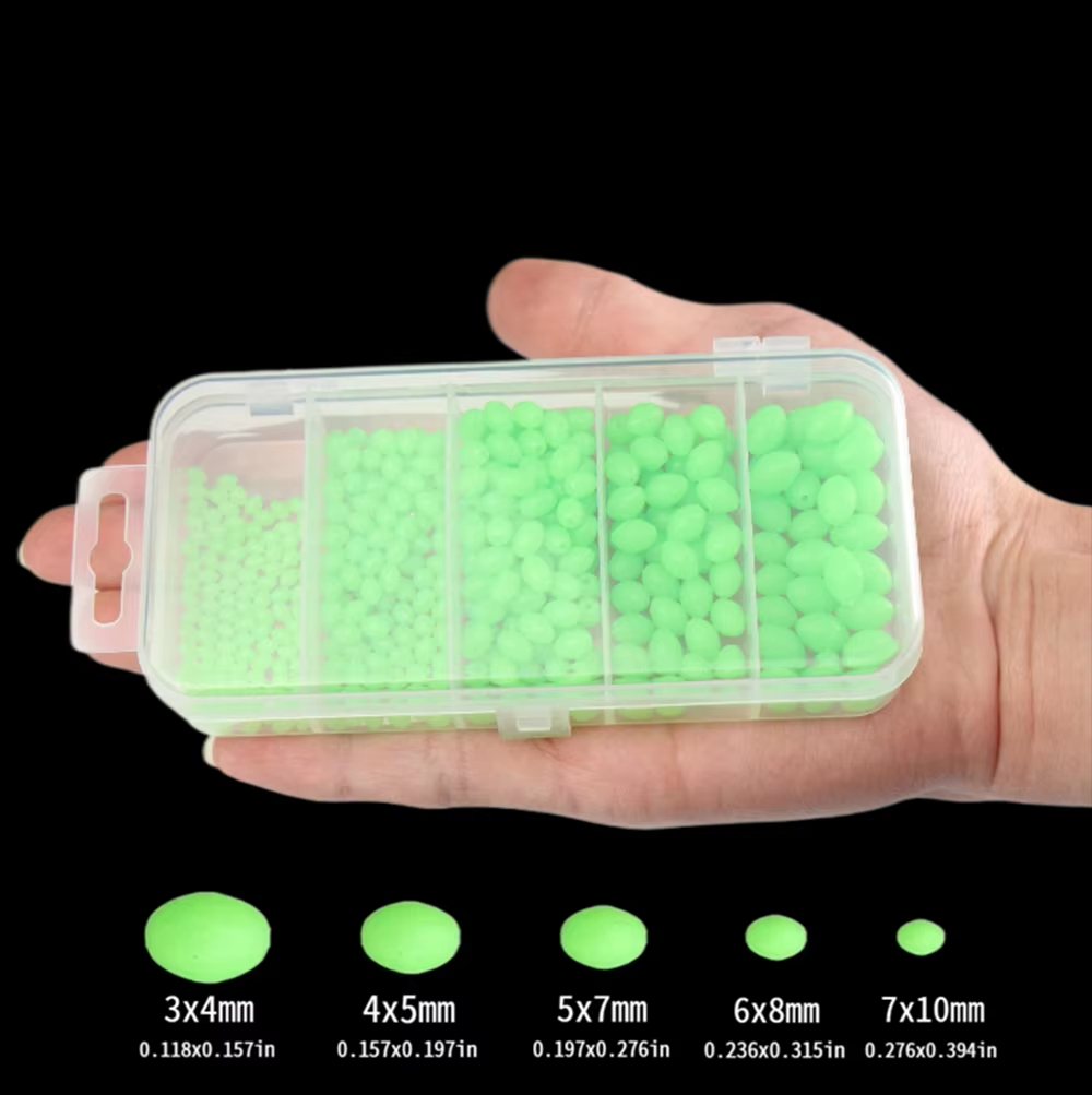 375Pcs/Set Night Luminous Fish - Fishing Lure Topwater 评论和价格