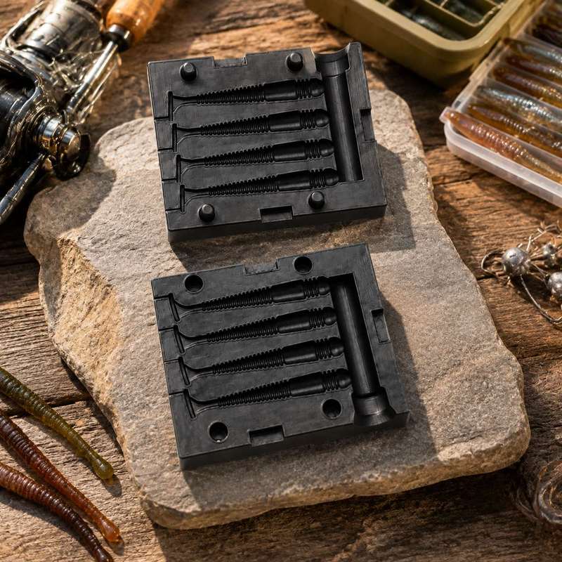 2 Inch Soft Bait Lure Mold DIY - Fishing Lure Making Kit 评论和价格