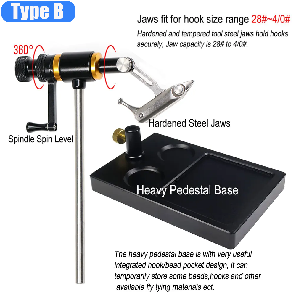 Wifreo 360° Rotation Fly Tying - Fishing Lure Spinner 评论和价格