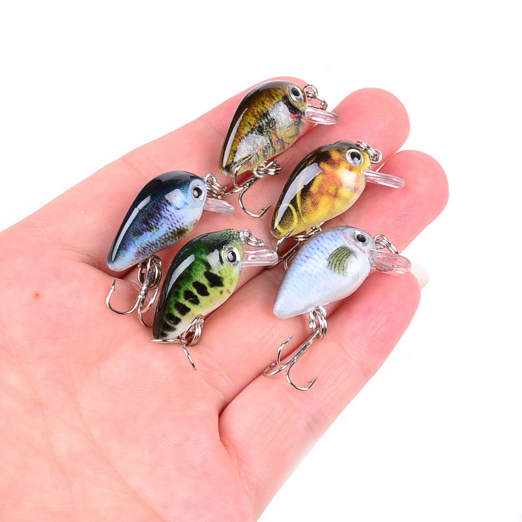 30mm 2g Crazy wobbler Mini Top - Fishing Lure Topwater 评论和价格