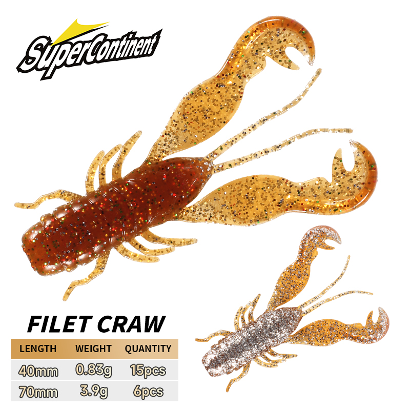 2023 Supercontinent Filet Craw - Fishing Lure Spinnerbait 评论和价格